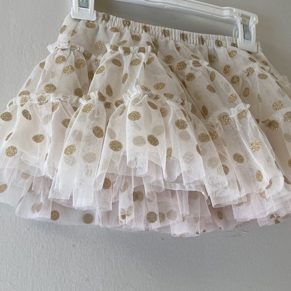Glitter Polka Dot Tulle Skirt, pant, & top bundle - Picture 8 of 11